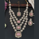 Everlasting Quality Jewels Elegant Gold Plated Austrian And Crystal Stone Necklace Set