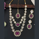 Everlasting Quality Jewels Polki Kundan Multi Layer Necklace Set