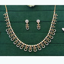 Everlasting Quality Jewels Contemporary Loop Design Necklace Set 