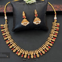 Everlasting Quality Jewels Timeless Pota Stone And Pearl Necklace Set