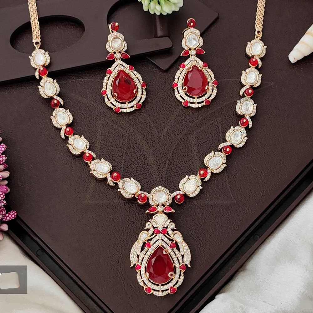 Everlasting Quality Jewels Elegant Austrian And Crystal Stone Necklace Set