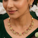 Everlasting Quality Jewels AD Stone Choker Necklace Set
