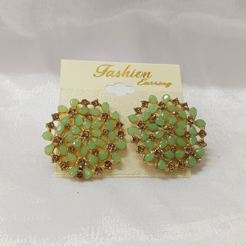 Darshana Jewels Gold Plated Stud Earrings