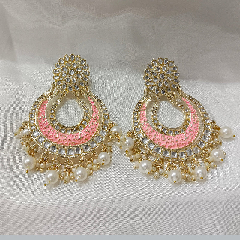 Darshana Jewels Gold Plated Dangler Earrings