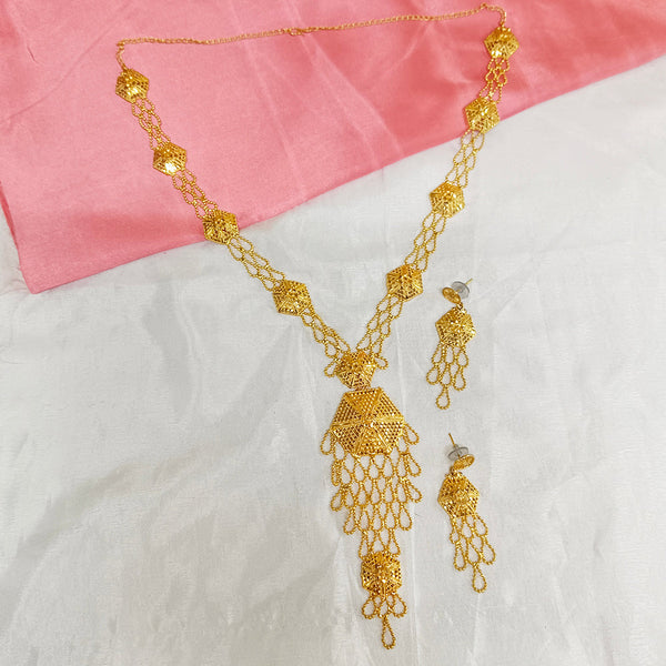 Darshana Jewels Gold Plated Necklace Set