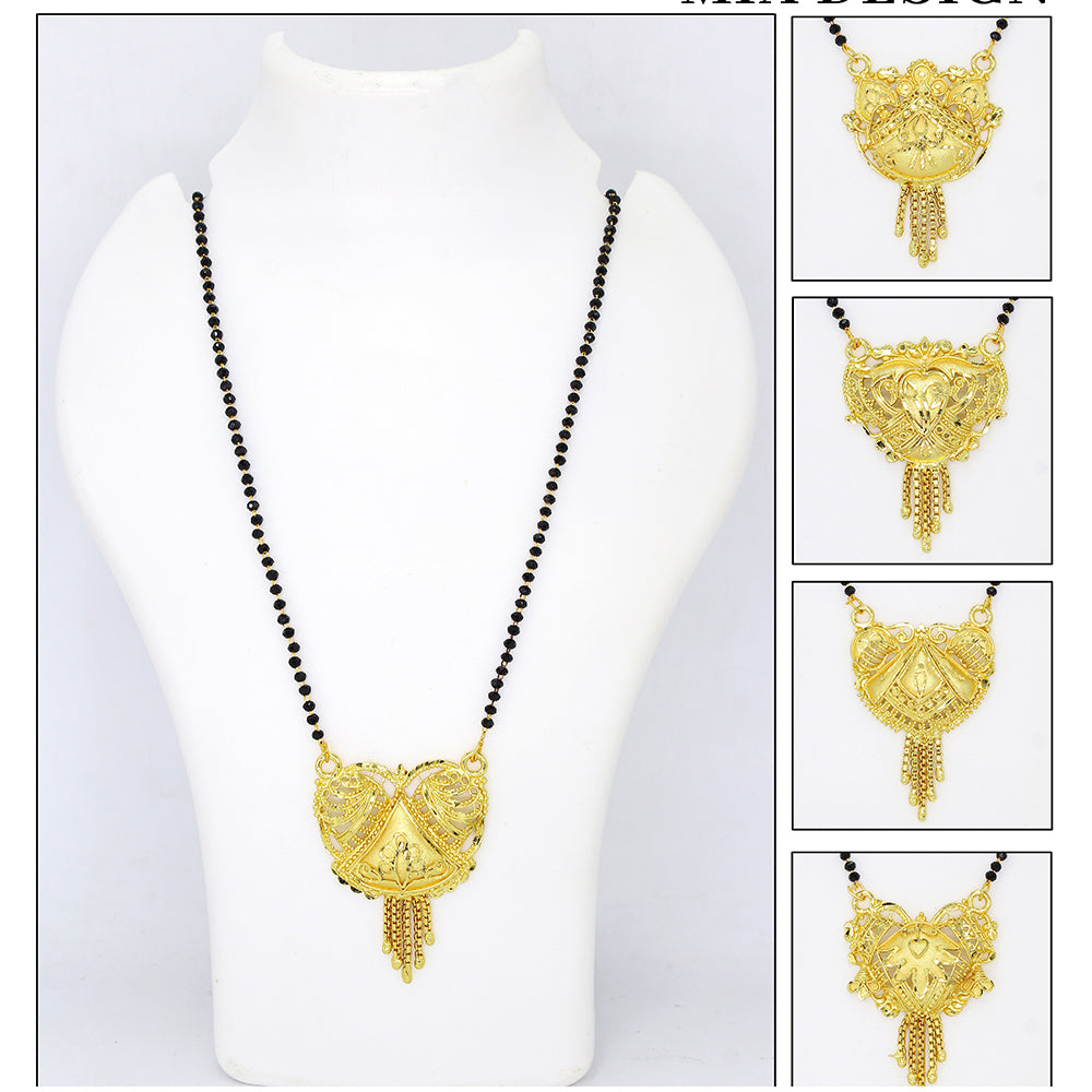 Mahavir Gold Plated Mangalsutra