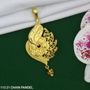 Mahavir Dye Gold Chain Pendant