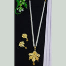 Mahavir Dye Gold Plated Chain Pendent Set