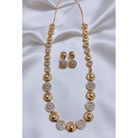 Sanshray Sparkling Austrian Stone Statement Necklace Set