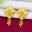 Mahavir Dye Gold Dangler Earrings