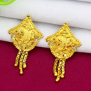 Mahavir Dye Gold Dangler Earrings