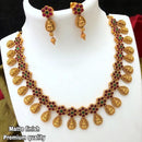 Darshana Jewels Gold Plated Crystal Necklace Set 