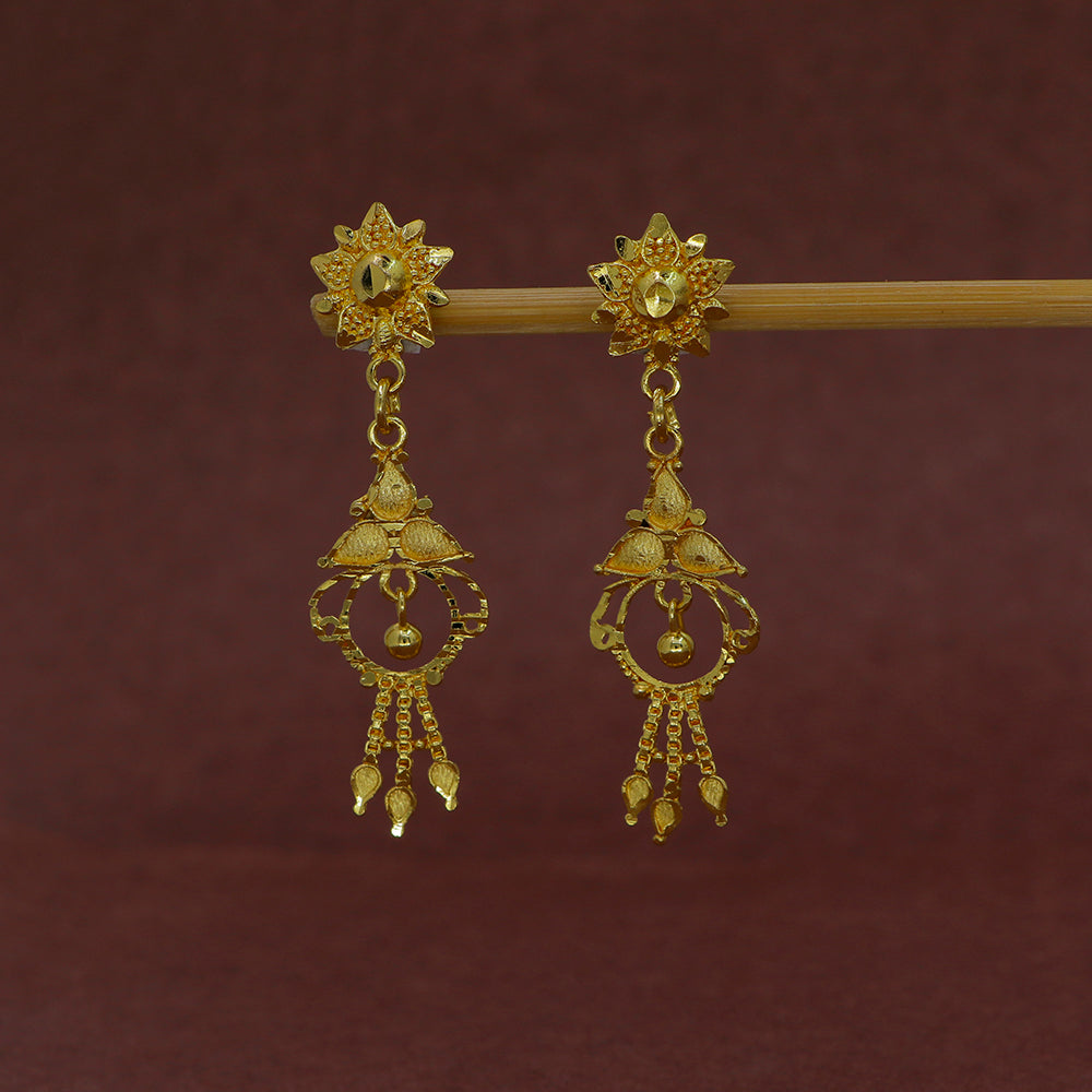 Mahavir Forming Look Wear Dangler Earrings (Pack of 6)