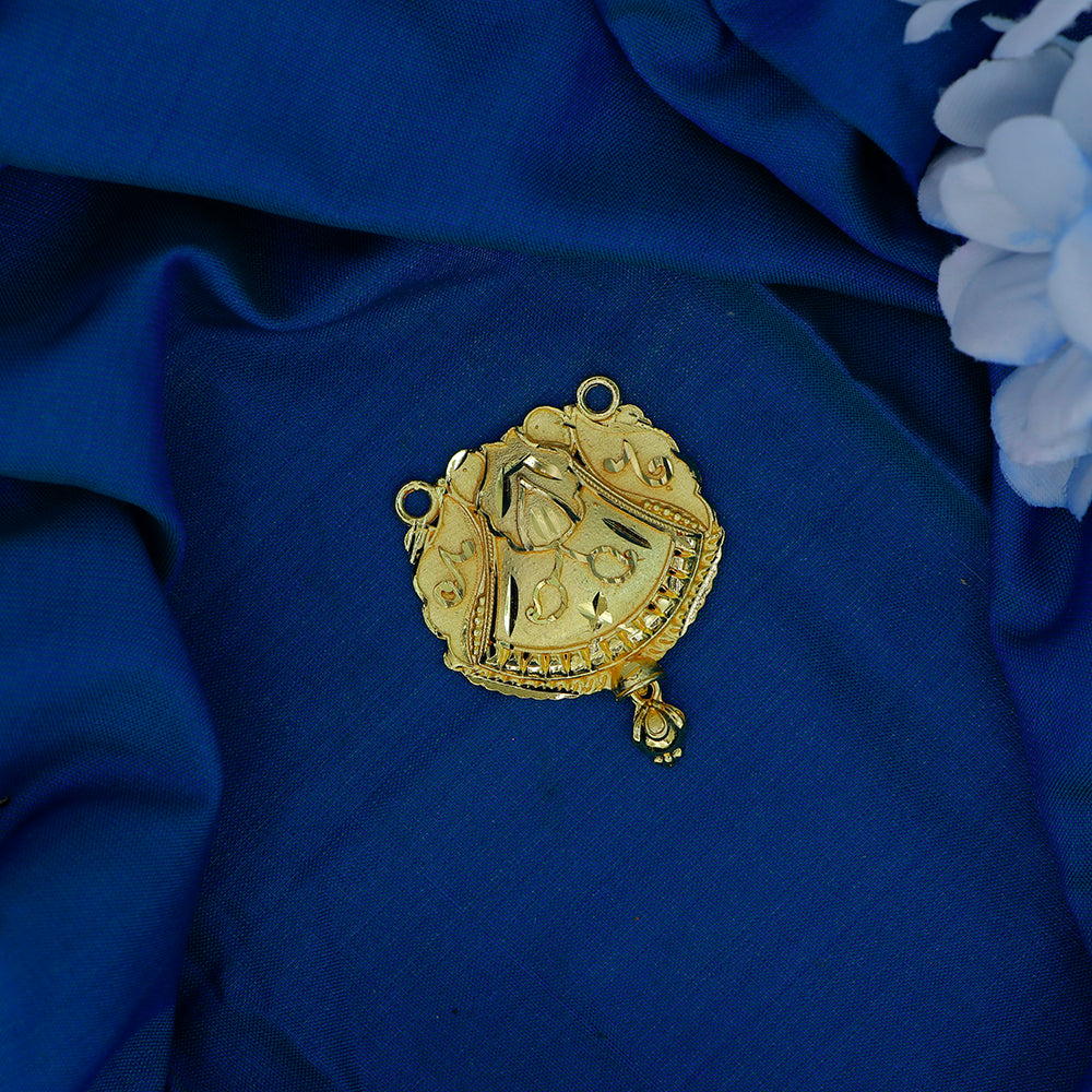 Mahavir Stylish DYE Gold Plated Pendant for Women (Pack of 6)