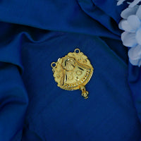 Mahavir Stylish DYE Gold Plated Pendant for Women