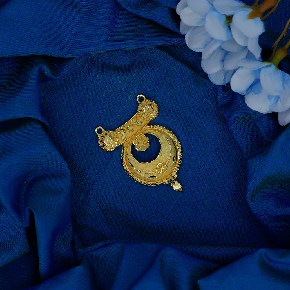 Mahavir Stylish DYE Gold Plated Pendant for Women (Pack of 6)