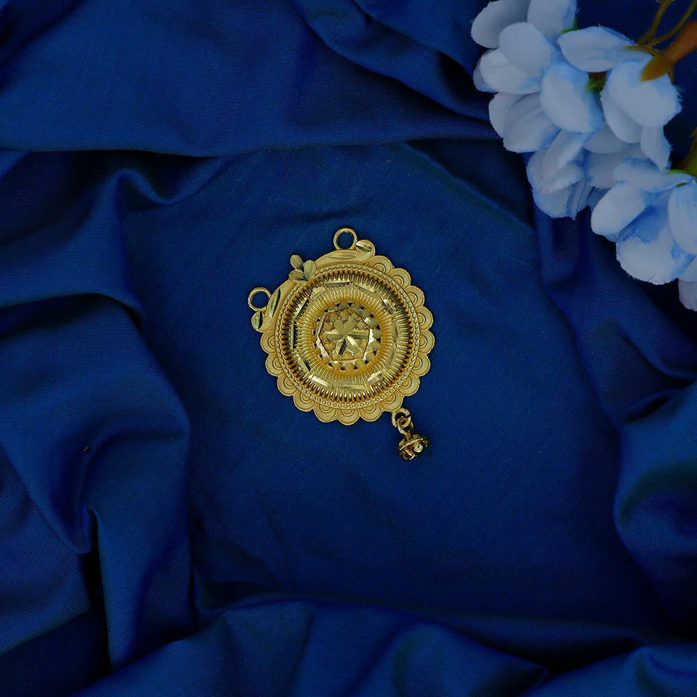 Mahavir Stylish DYE Gold Plated Pendant for Women (Pack of 6)