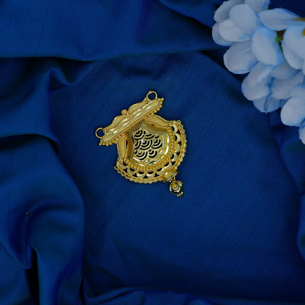 Mahavir Stylish DYE Gold Plated Pendant for Women (Pack of 6)