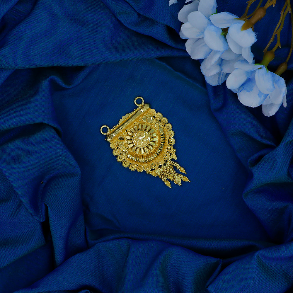 Mahavir Stylish DYE Gold Plated Pendant for Women (Pack of 6)