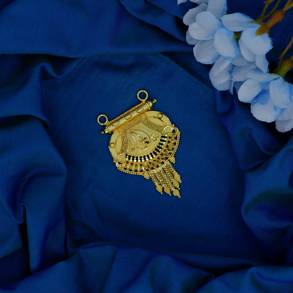 Mahavir Stylish DYE Gold Plated Pendant for Women (Pack of 6)