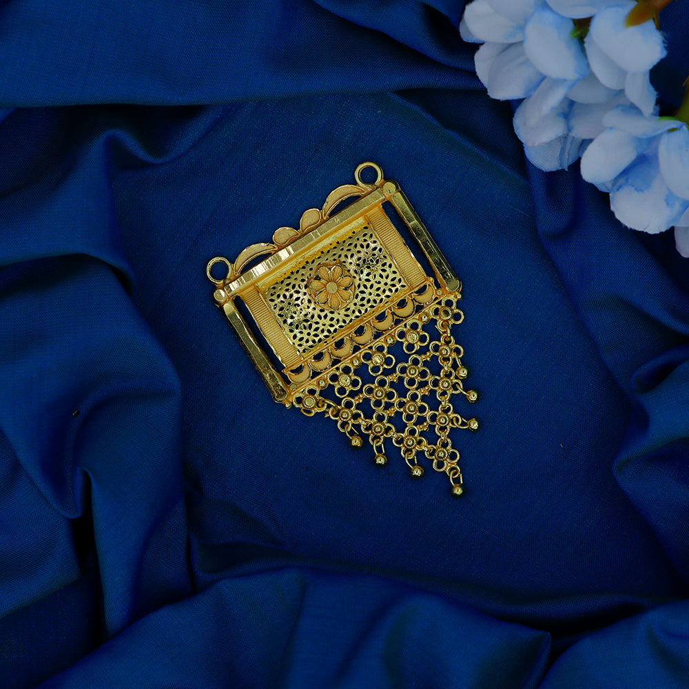 Mahavir Stylish DYE Gold Plated Pendant for Women (Pack of 6)