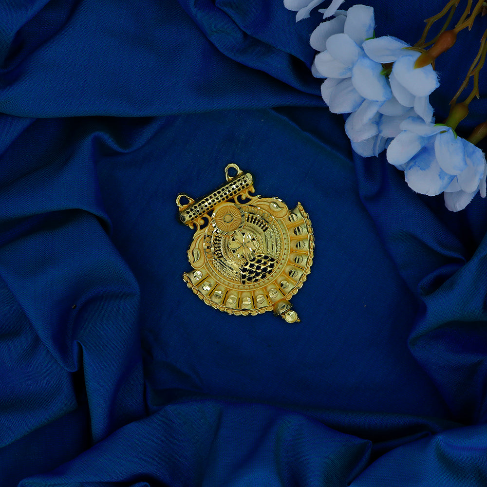 Mahavir Stylish DYE Gold Plated Pendant for Women (Pack of 6)