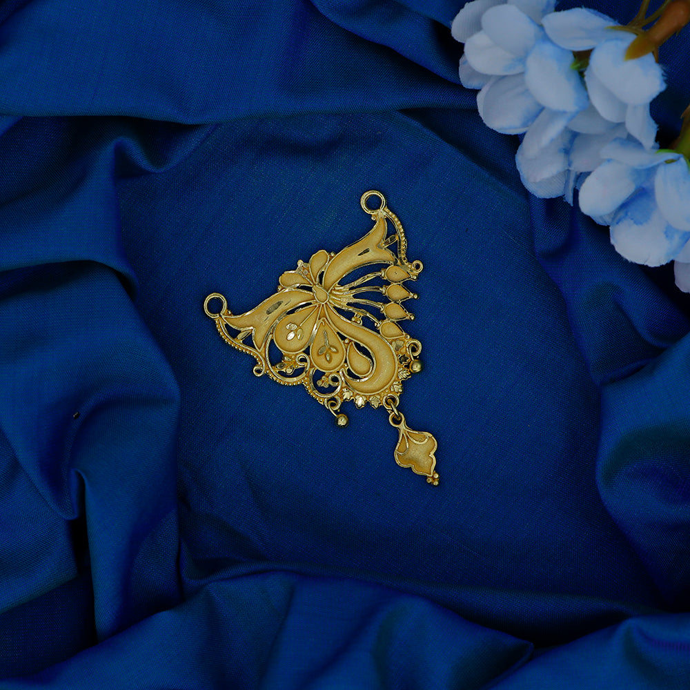 Mahavir Stylish DYE Gold Plated Pendant for Women (Pack of 6)