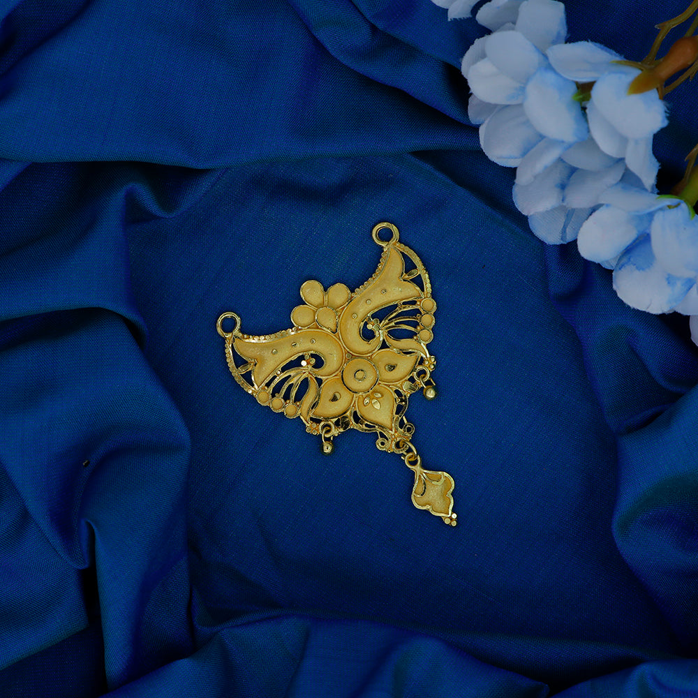 Mahavir Stylish DYE Gold Plated Pendant for Women (Pack of 6)