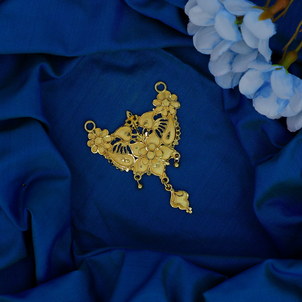 Mahavir Stylish DYE Gold Plated Pendant for Women (Pack of 6)