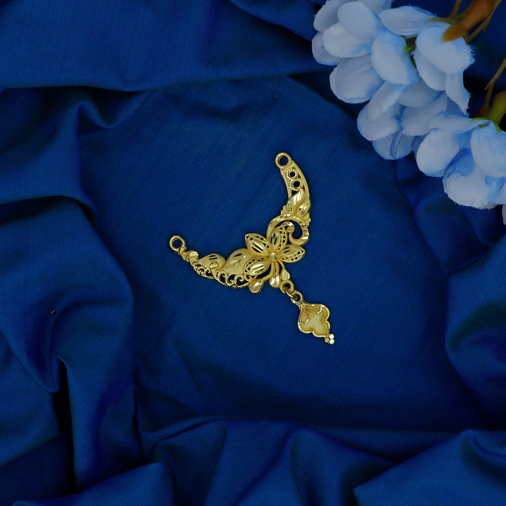 Mahavir Stylish DYE Gold Plated Pendant for Women (Pack of 6)