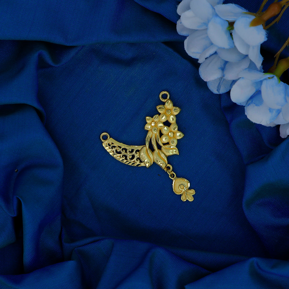 Mahavir Stylish DYE Gold Plated Pendant for Women (Pack of 6)