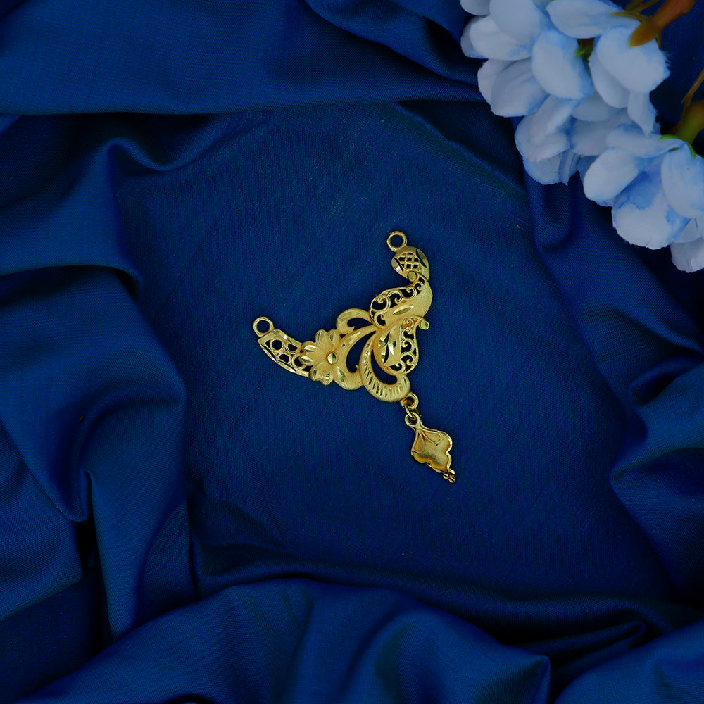 Mahavir Stylish DYE Gold Plated Pendant for Women (Pack of 6)