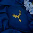 Mahavir Stylish DYE Gold Plated Pendant for Women