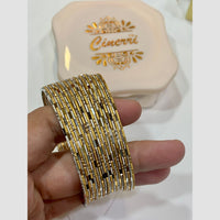 FS Collection Gold Plated Bangles