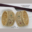 FS Collection Gold Plated Bangles Set