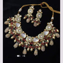 FS Collection Gold Plated Necklace Set