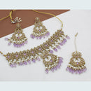 FS Collection Gold Plated Necklace Set