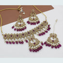 FS Collection Gold Plated Necklace Set