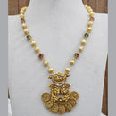 FS Collection Gold Plated Long Necklace