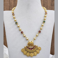 FS Collection Gold Plated Long Necklace