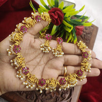 FS Collection Gold Plated Necklace Set