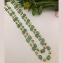 FS Collection Gold Plated Beads Long Necklace