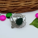 FS Collection Oxidised Plated Adjustable Ring