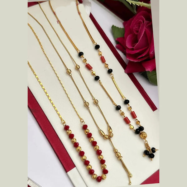 FS Collection Gold Plated Pearls Combo Set