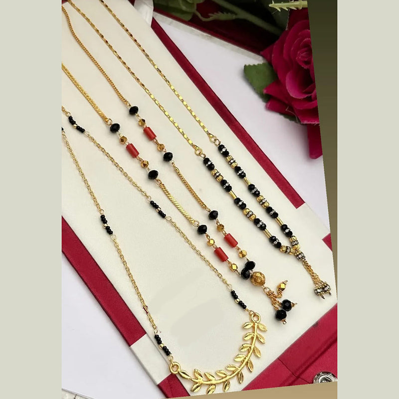 FS Collection Gold Plated Pearls Combo Set