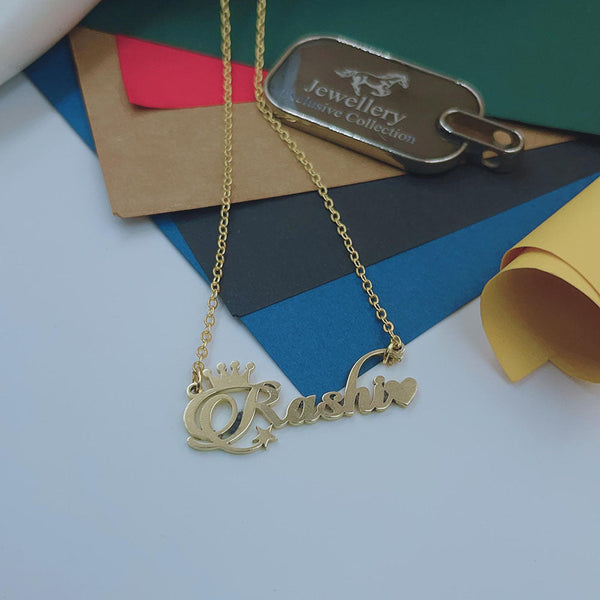 FS Collection Gold Plated Name Chain