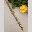 FS Collection Gold Plated Kundan Stone And Pearls Sheeshphool