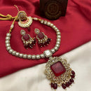 FS Collection Gold Plated Necklace Set