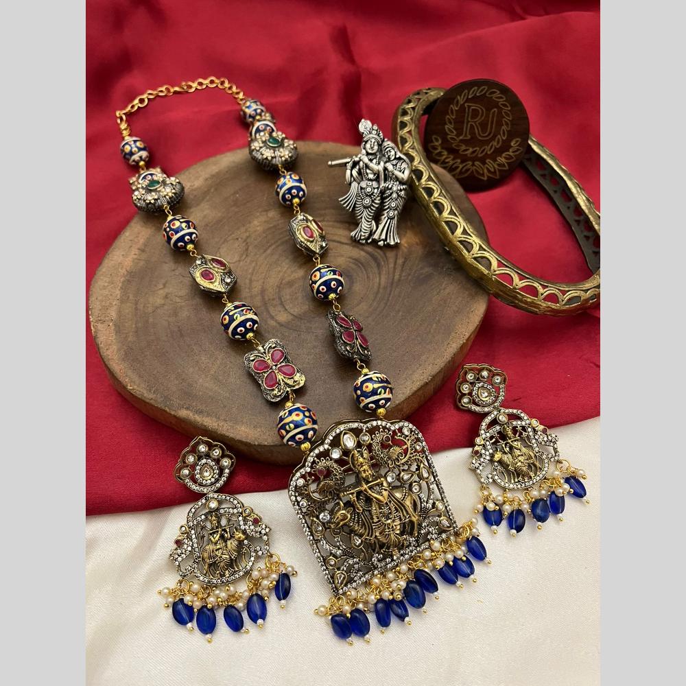 FS Collection Gold Plated Necklace Set