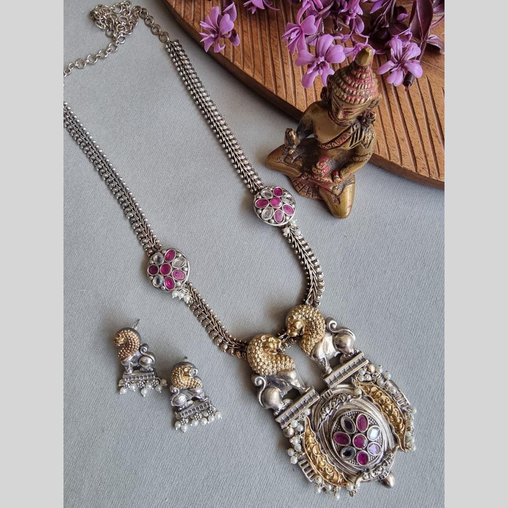 FS Collection Gold Plated Necklace Set